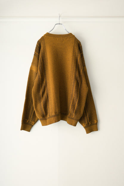 YASHIKI - Yunagi Knit [MUSTARD]