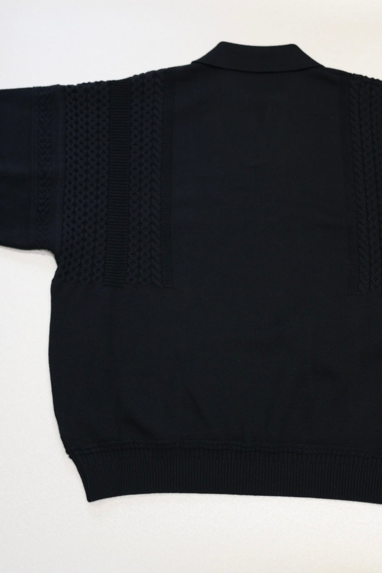 YASHIKI - Hatsuyuki Skipper Knit [BLACK]