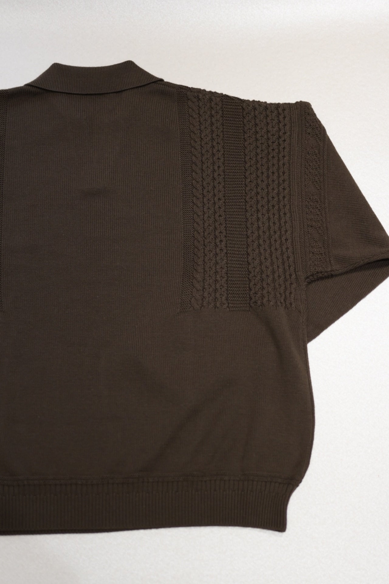 YASHIKI - Hatsuyuki Skipper Knit [BROWN]