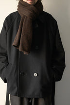 Blanc YM - Baby Alpaca Muffler [DEEP BROWN]