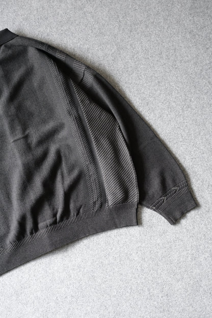 YASHIKI - Kokuu Collar Cardigan [BLACK]