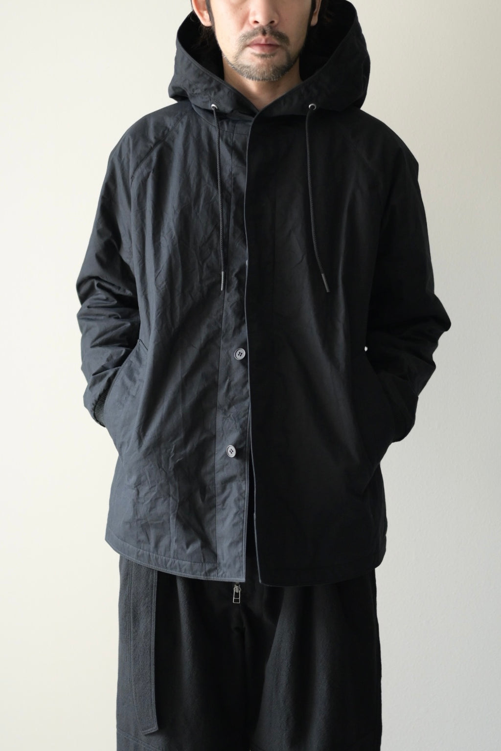 Yamauchi - Shield Cotton Cloth, 3way, Docking Military Coat