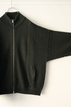 YASHIKI - Akiiro Drivers Knit [DARK-OLIVE]