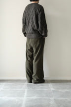 YASHIKI - Ochiba mohair Knit [OLIVE]