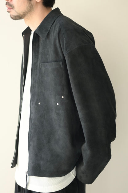 phebus - CASHMERE TOUCH SUEDE JACKET