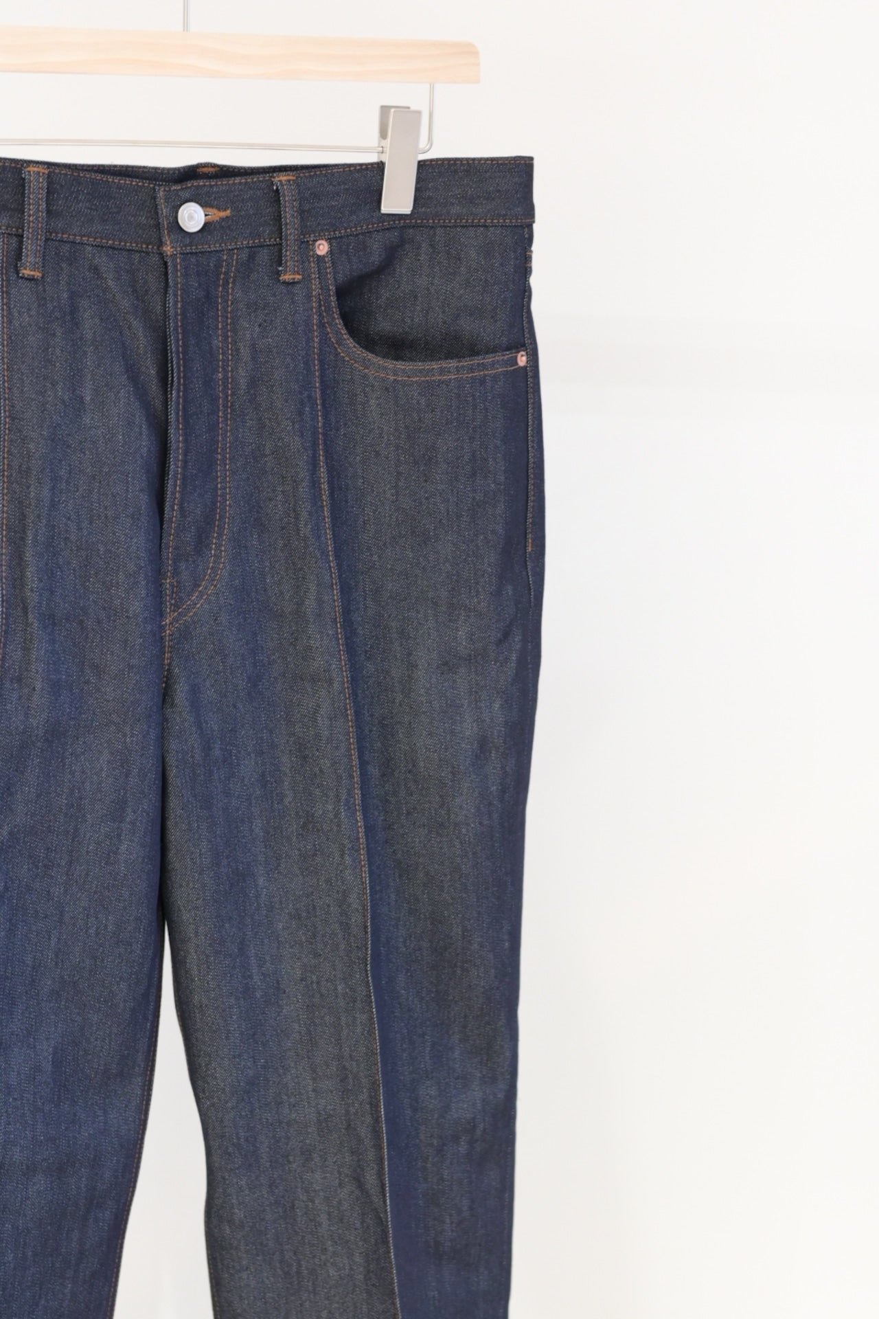 phebus - Washi Denim Straight Pants [indigo]