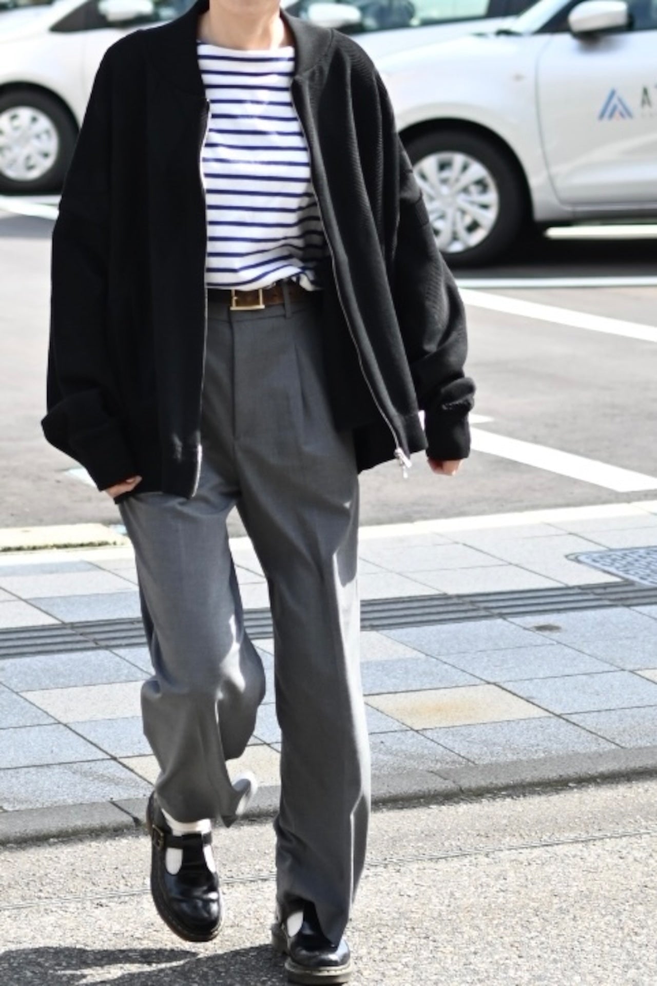 YASHIKI - Seika Knit Blouson [BLACK]