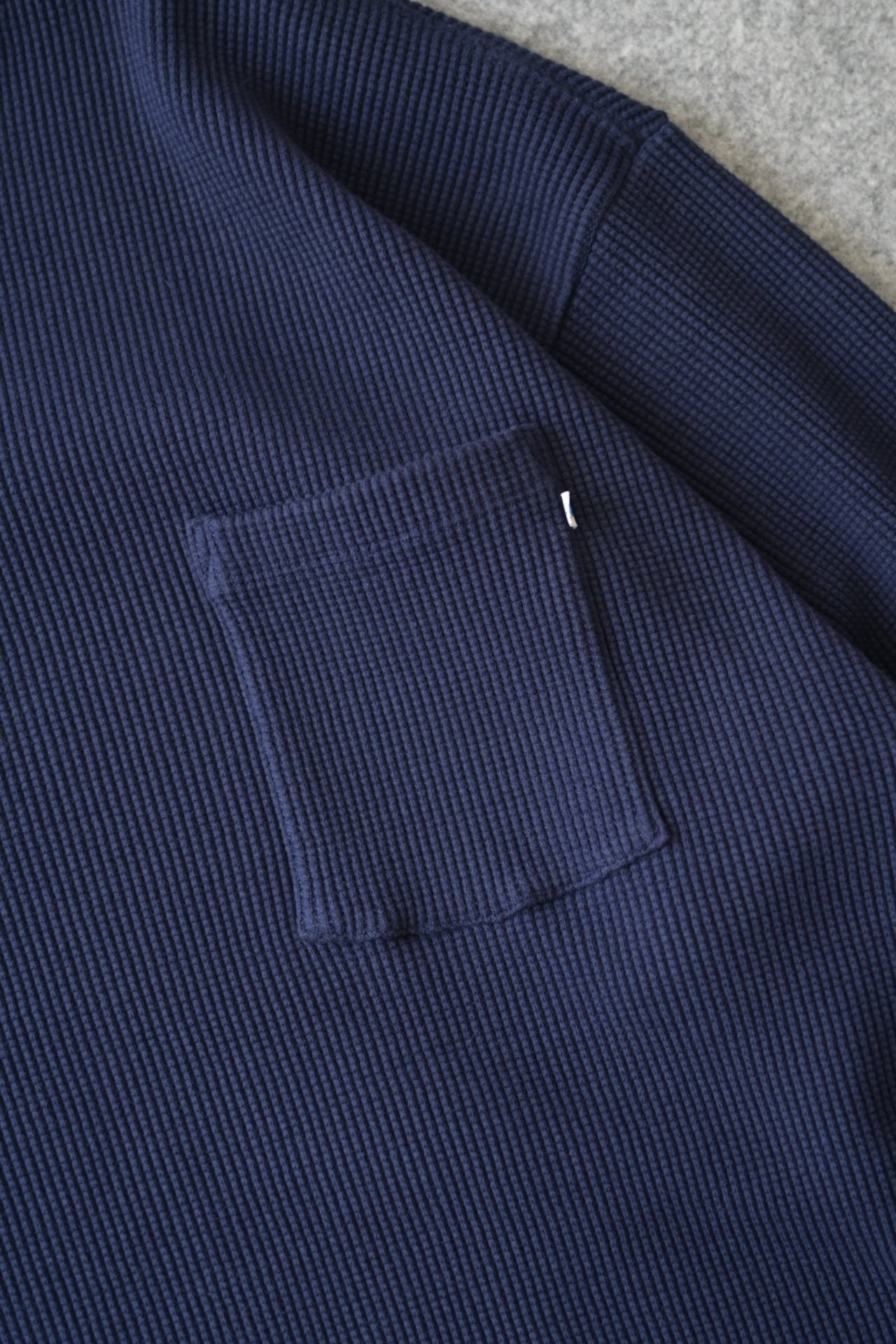 wonderland - Waffle L/S [DARK NAVY]