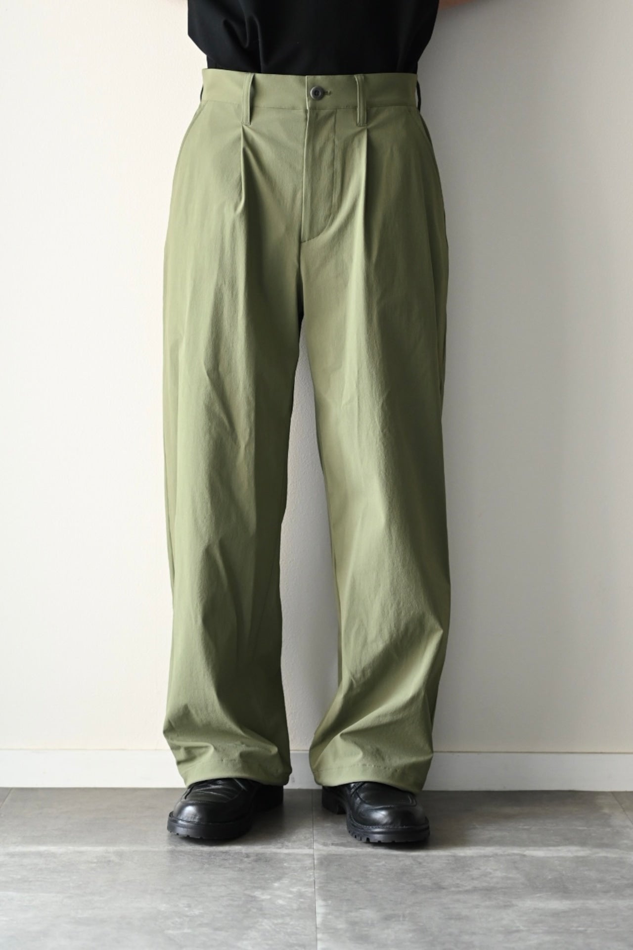 SAYATOMO - 1-Tack Nylon Trousers [KHAKI]