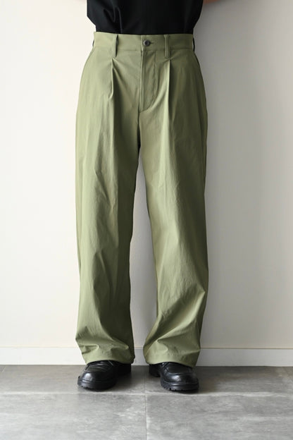 SAYATOMO - 1-Tack Nylon Trousers [KHAKI]