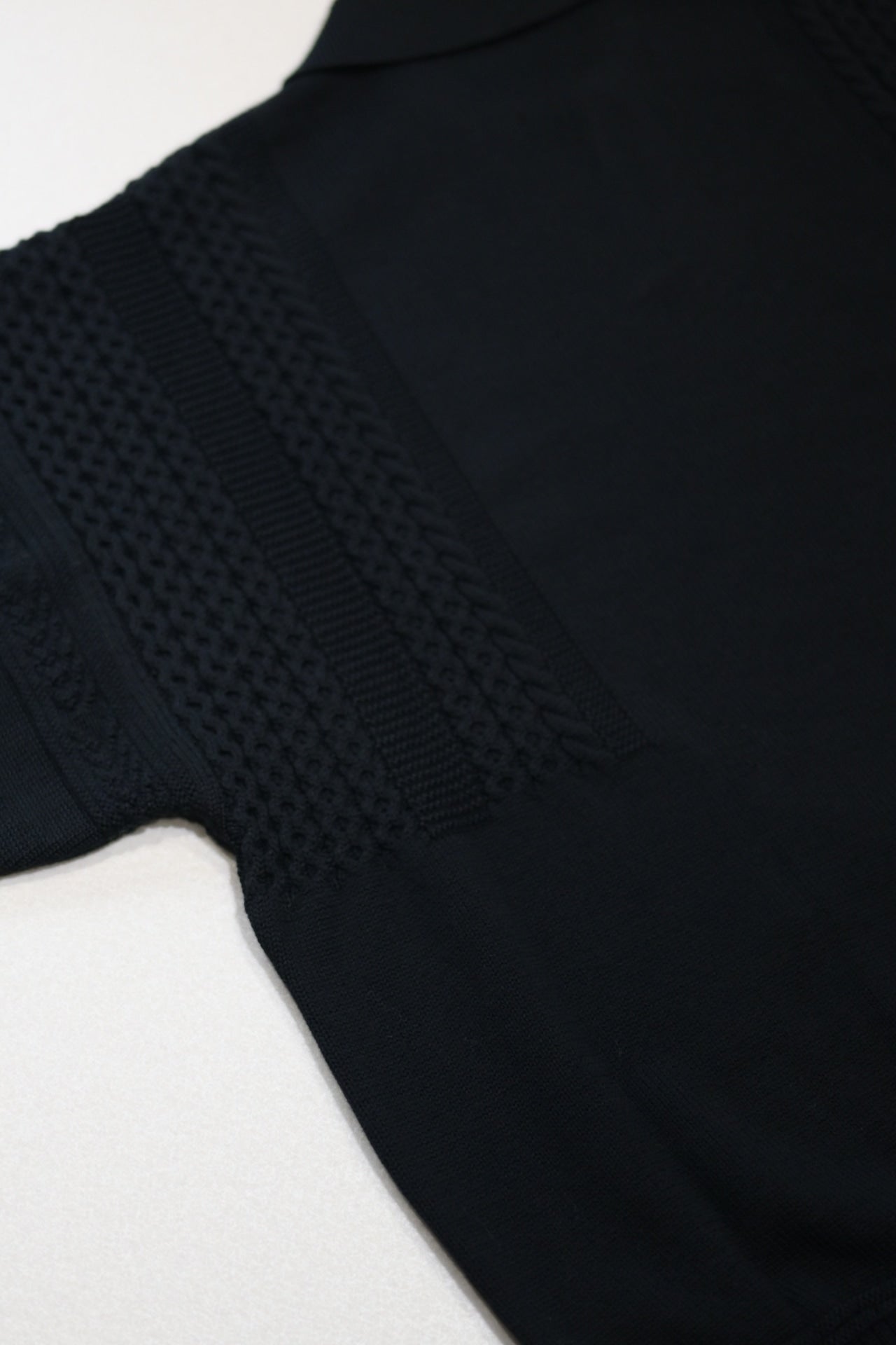 YASHIKI - Hatsuyuki Skipper Knit [BLACK]