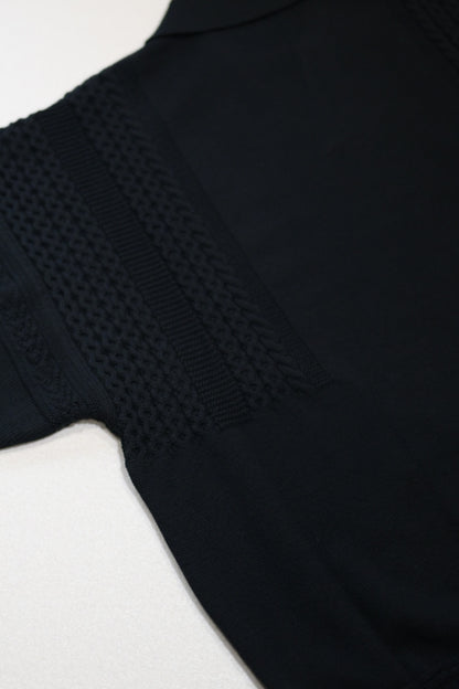YASHIKI - Hatsuyuki Skipper Knit [BLACK]
