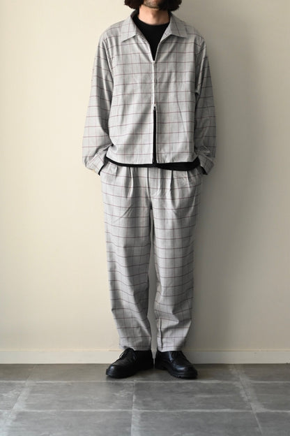wonderland - Two Tuck Check Pants