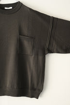 YASHIKI - Akiyo Knit [DARK-OLIVE]