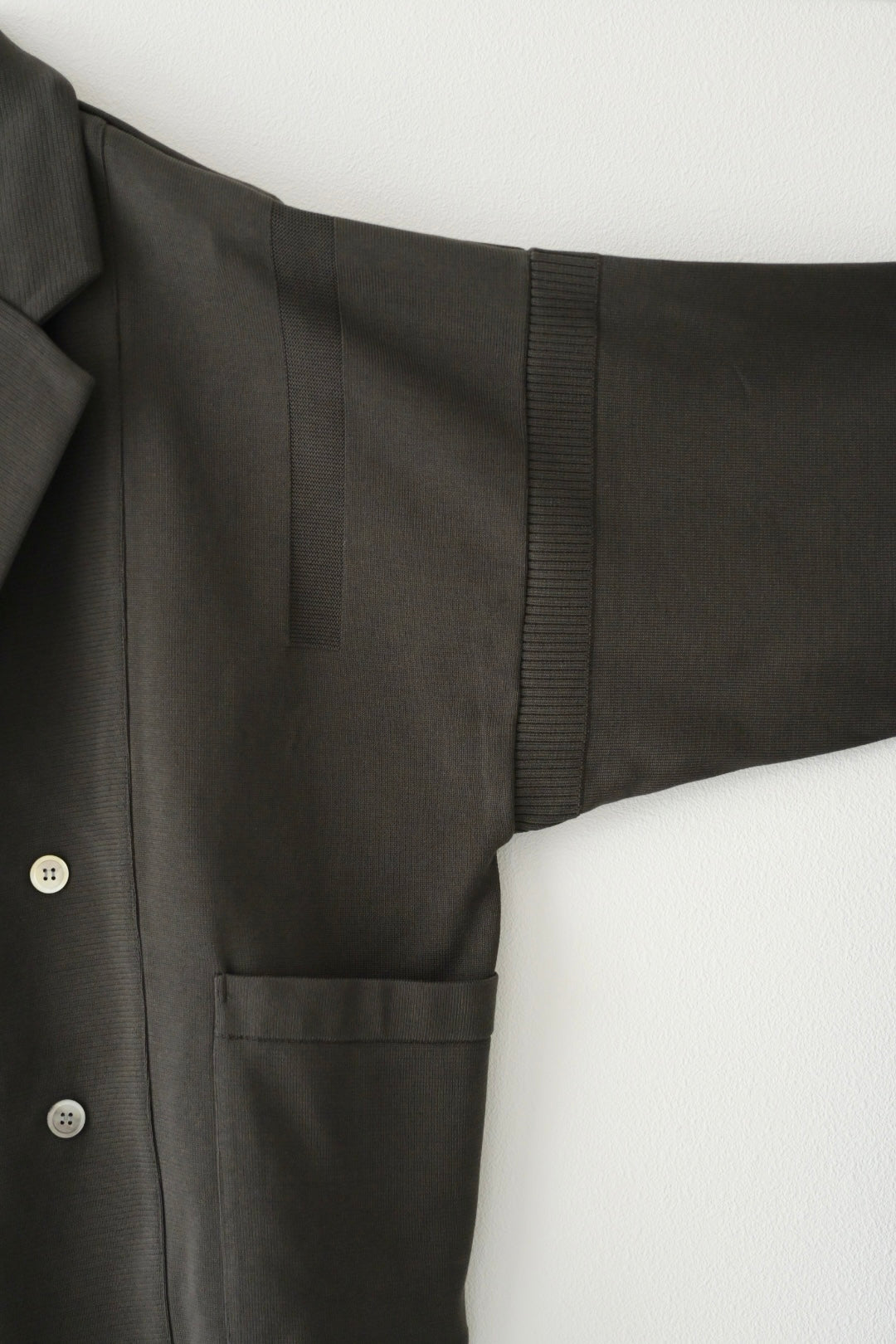 YASHIKI (ヤシキ) - Seion Short Double Jacket [DARK-OLIVE]
