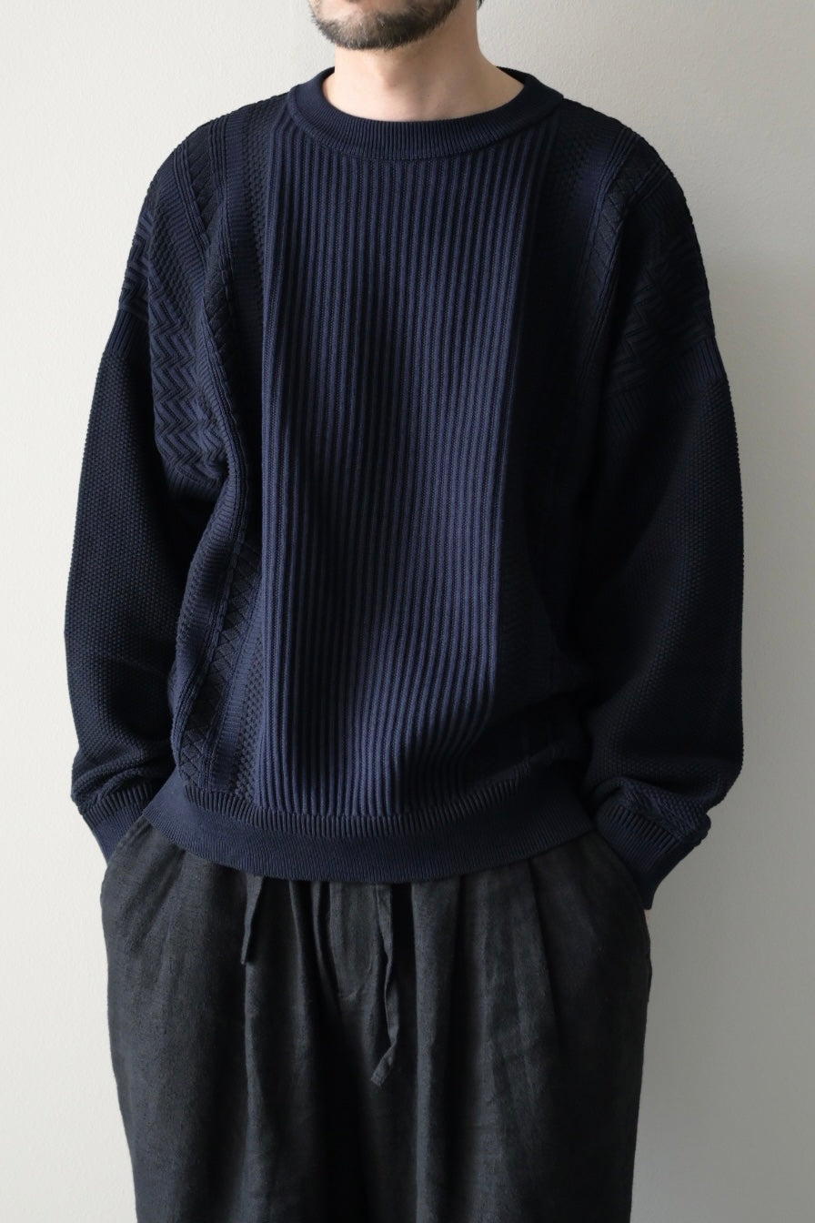 YASHIKI - Yukishiro Knit [BLACK]