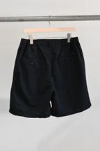 wonderland  - Two tuck short pants [BLACK]