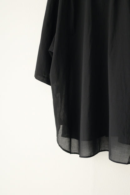Blanc YM (ブランワイエム) - Supima Cotton Half Shirts [Black]