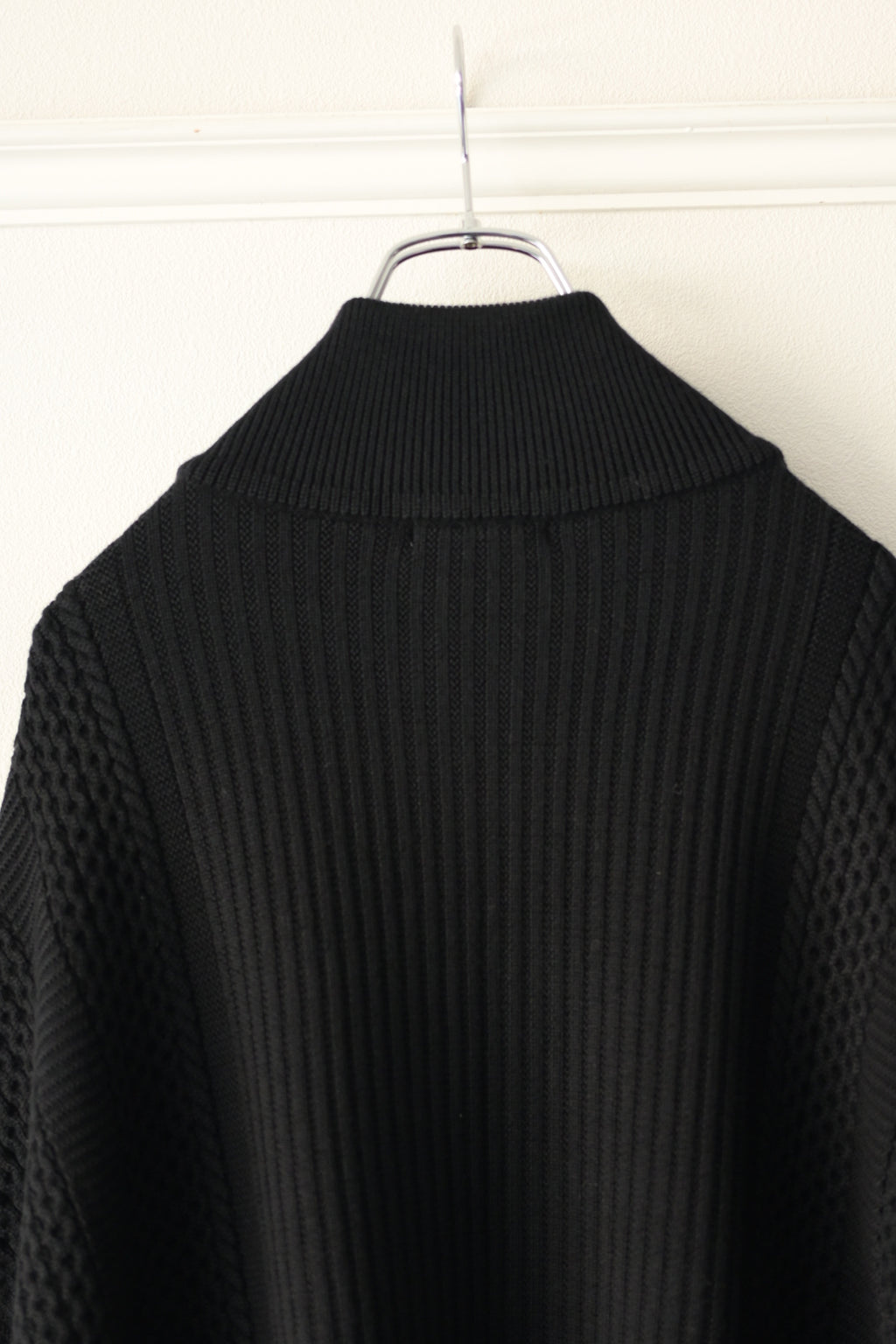 YASHIKI - Akiiro Drivers Knit [BLACK]
