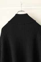 YASHIKI - Akiiro Drivers Knit [BLACK]