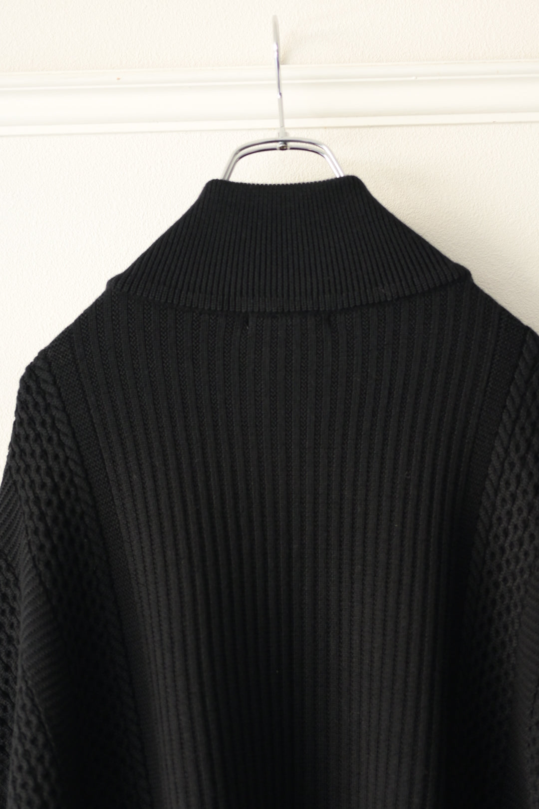 YASHIKI - Akiiro Drivers Knit [BLACK]