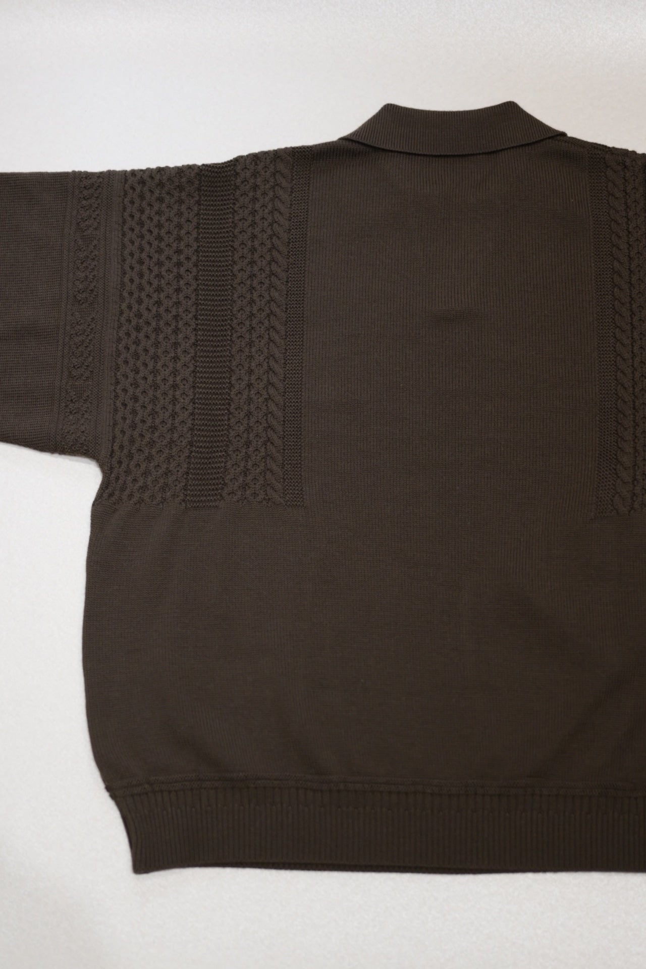 YASHIKI - Hatsuyuki Skipper Knit [BROWN]