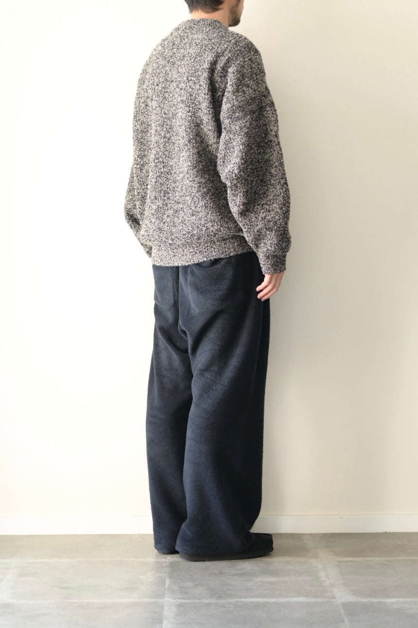 YASHIKI - Shusetsu Boucle Knit [MIX-GRAY]