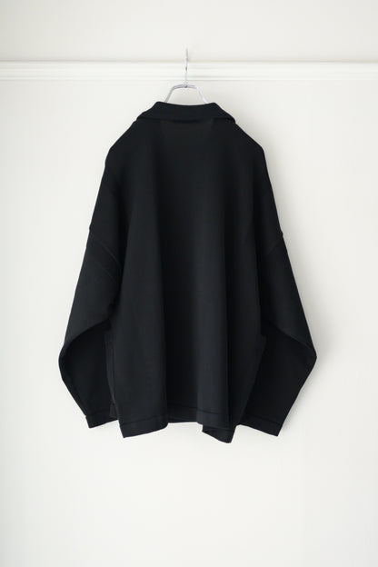 YASHIKI (ヤシキ) - Seion Short Double Jacket [BLACK]
