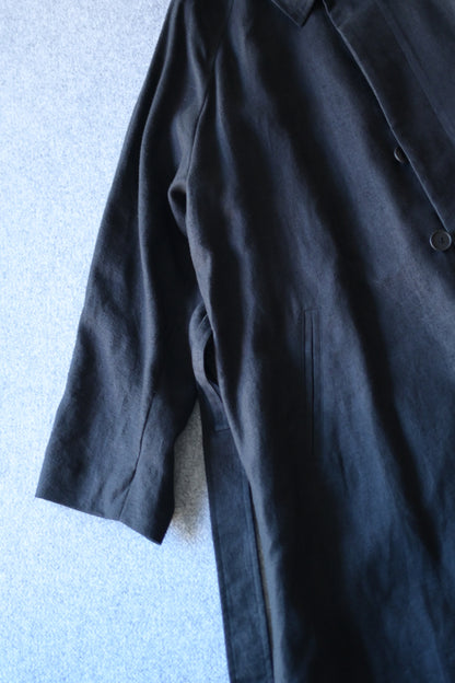 Blanc YM - HEMP OVERSIZE BALMACAN COAT