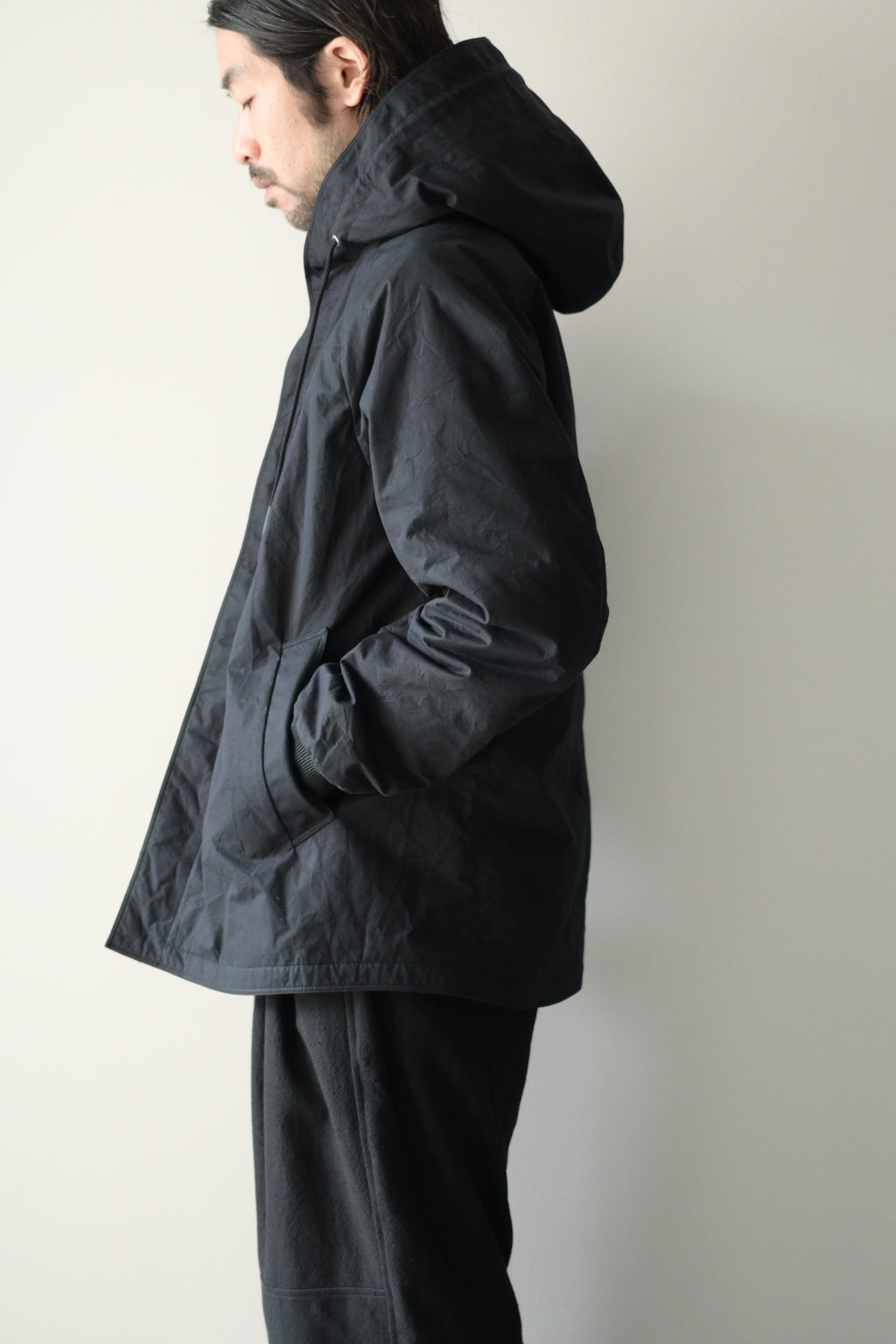 Yamauchi - Shield Cotton Cloth, 3way, Docking Military Coat