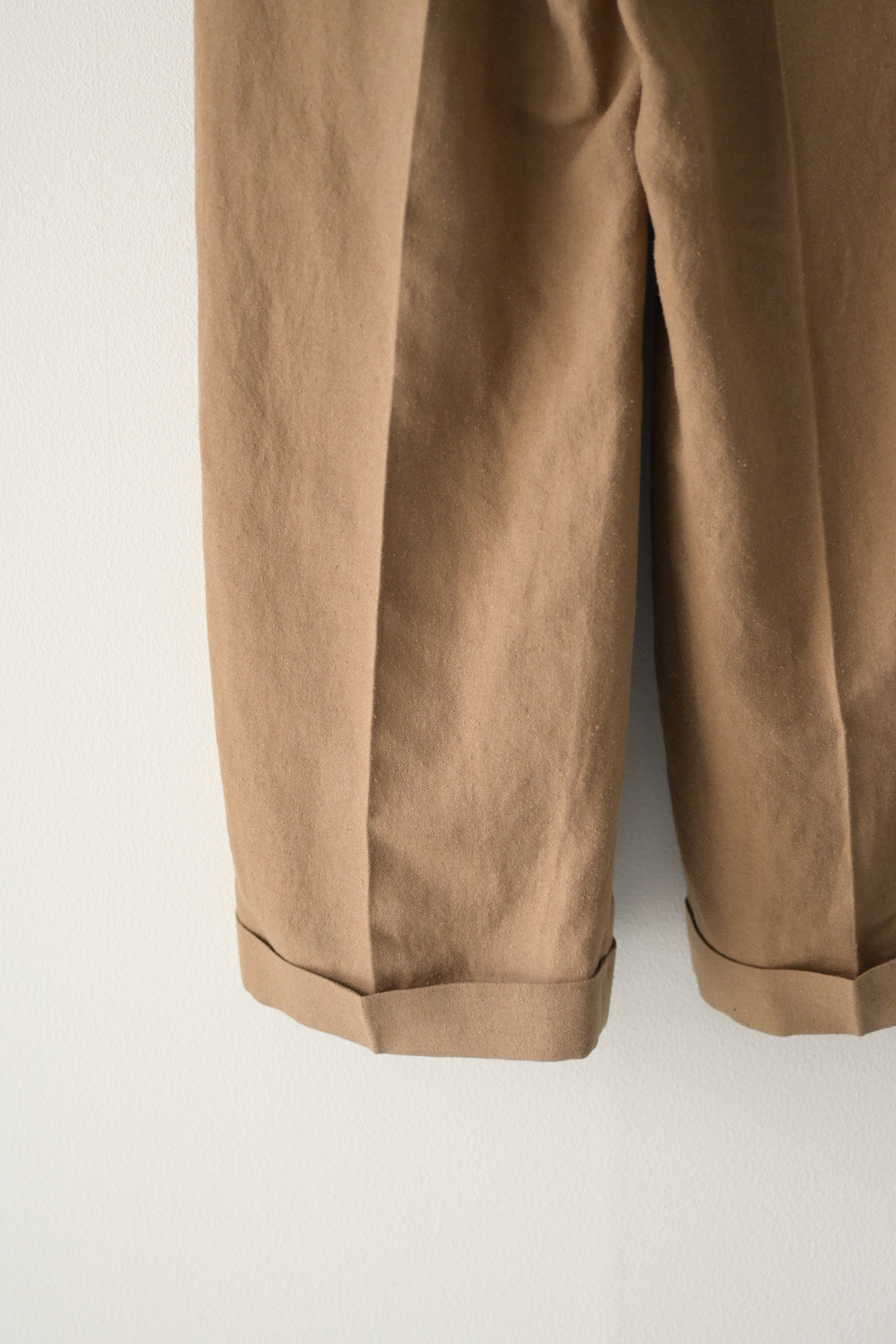 Blanc YM - Linen Silk Oversize Pants [BEIGE]