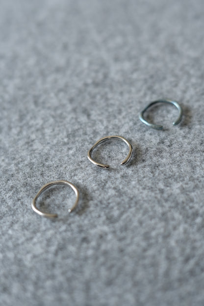 __22[ニニ] EarCuff - Uneven Frost