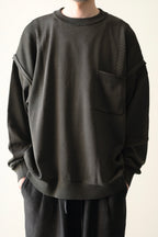 YASHIKI - Akiyo Knit [DARK-OLIVE]