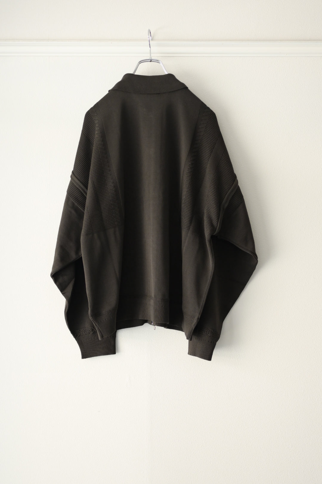 YASHIKI - Akiyo Zip Cardigan [DARK-OLIVE]