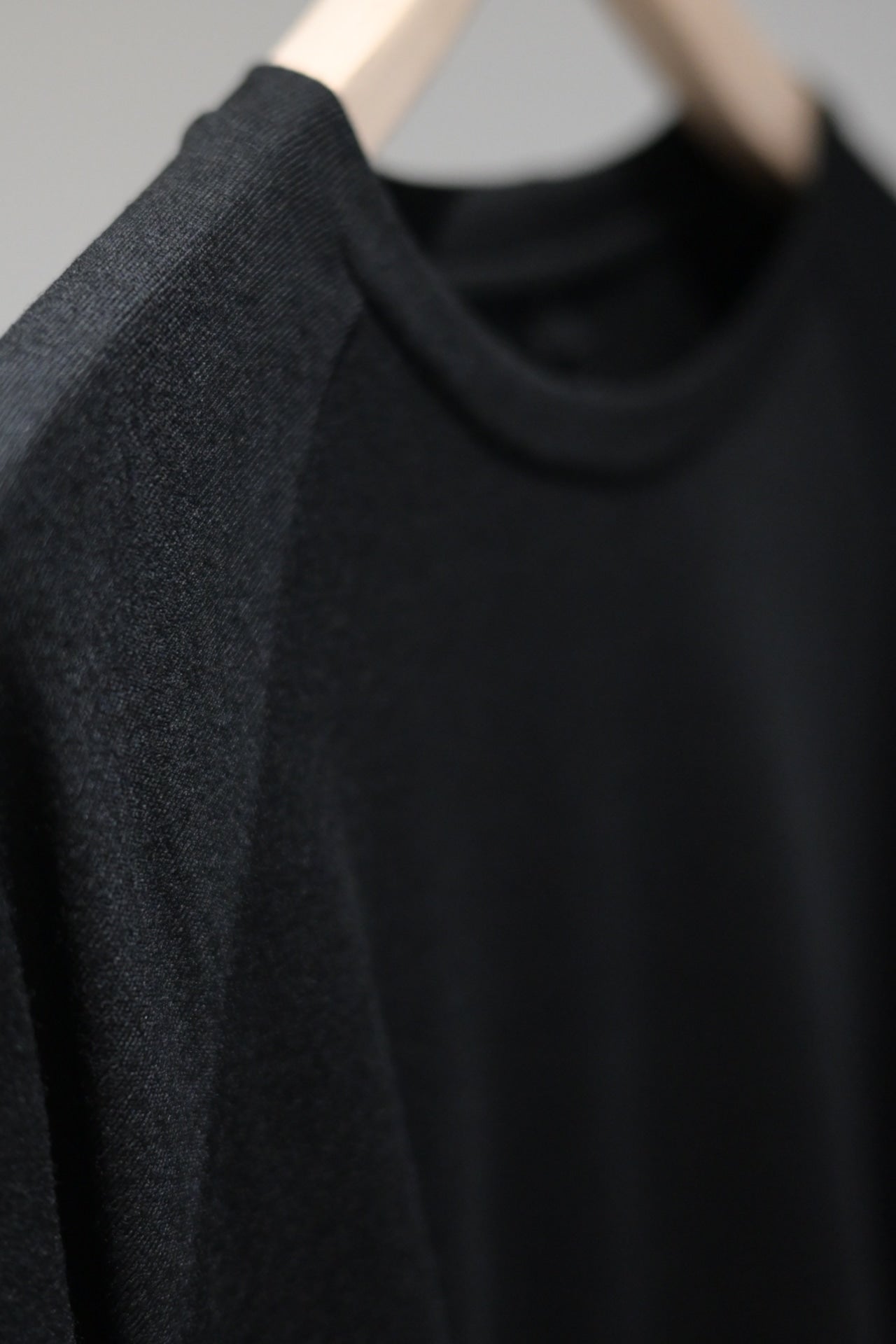 VUm - basic long knit [BLACK]