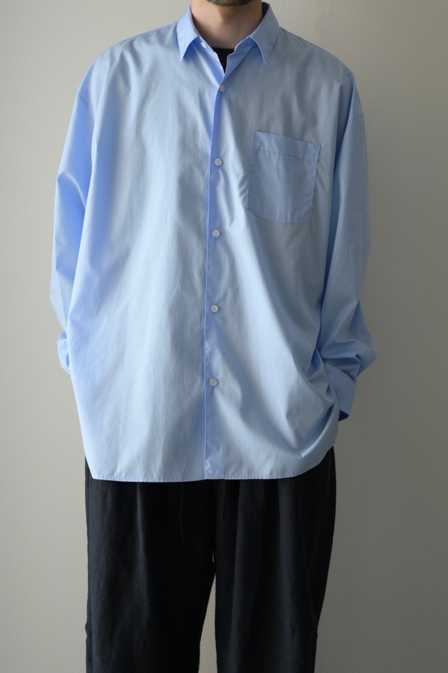 Blanc YM - Broad Cotton Wide Shirts
