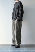 Blanc YM - Corduroy Relax Trousers