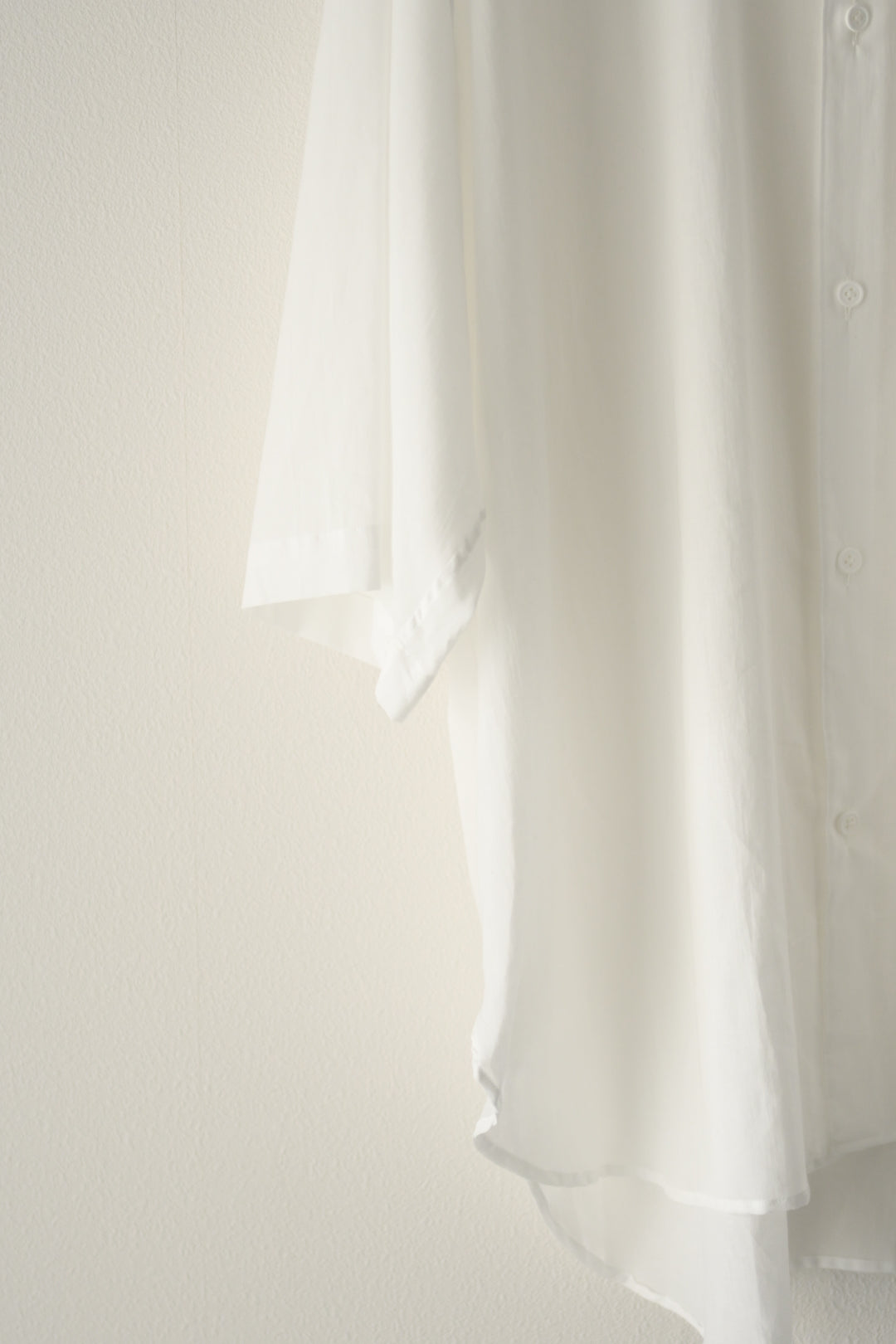 Blanc YM (ブランワイエム) - Supima Cotton Half Shirts [White]