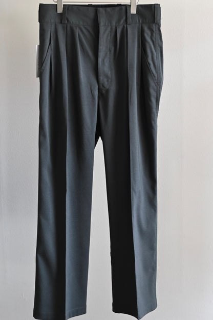 phebus - Doublecloth Three Tuck Pants