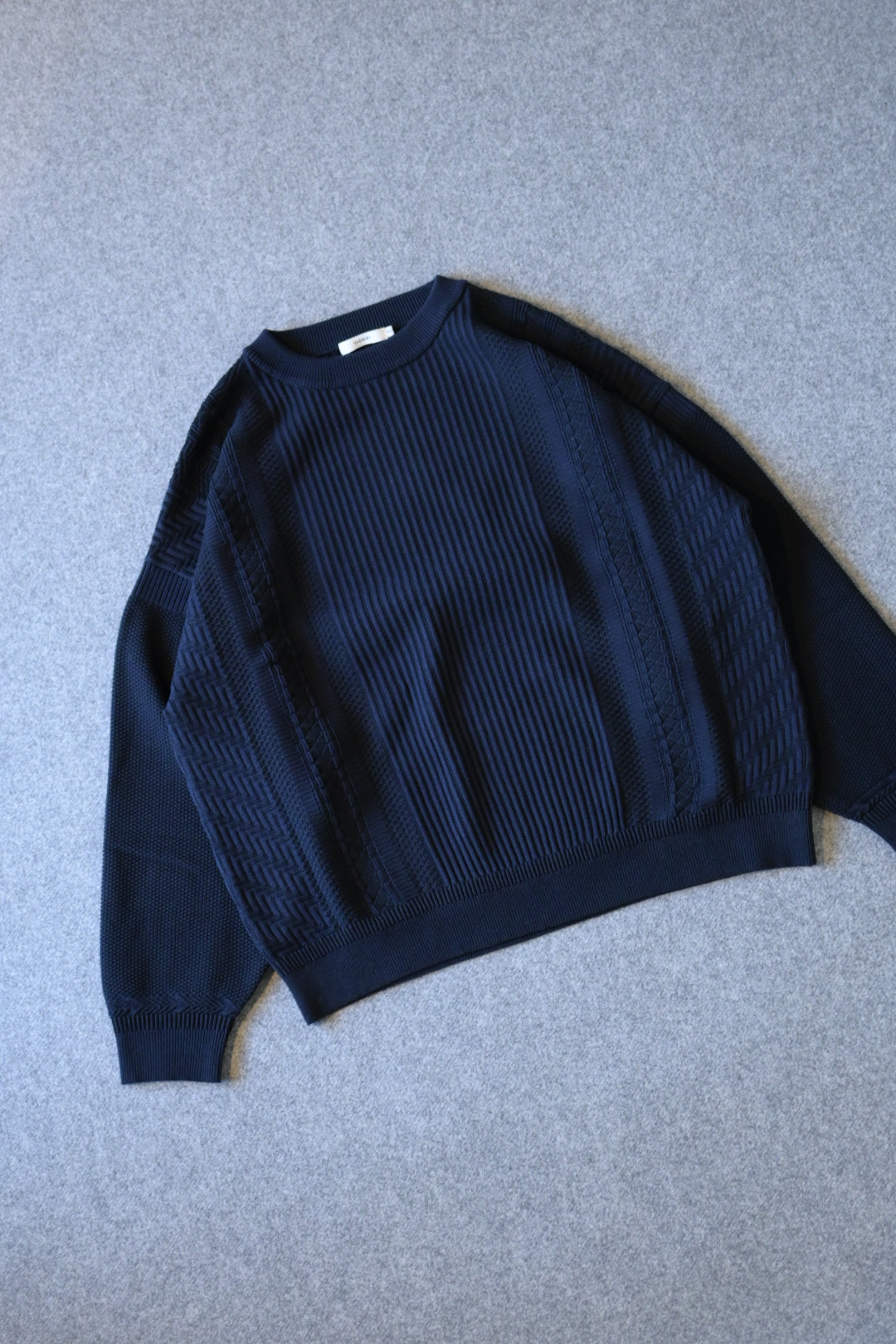 YASHIKI - Yukishiro Knit [DARK NAVY]
