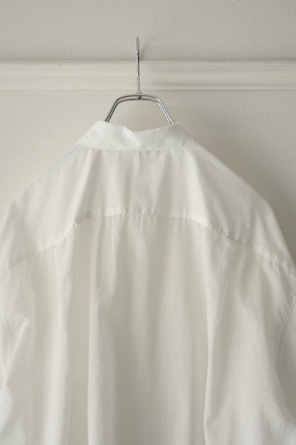 Blanc YM (ブランワイエム) - Superior Cotton Wide Shirts [White]