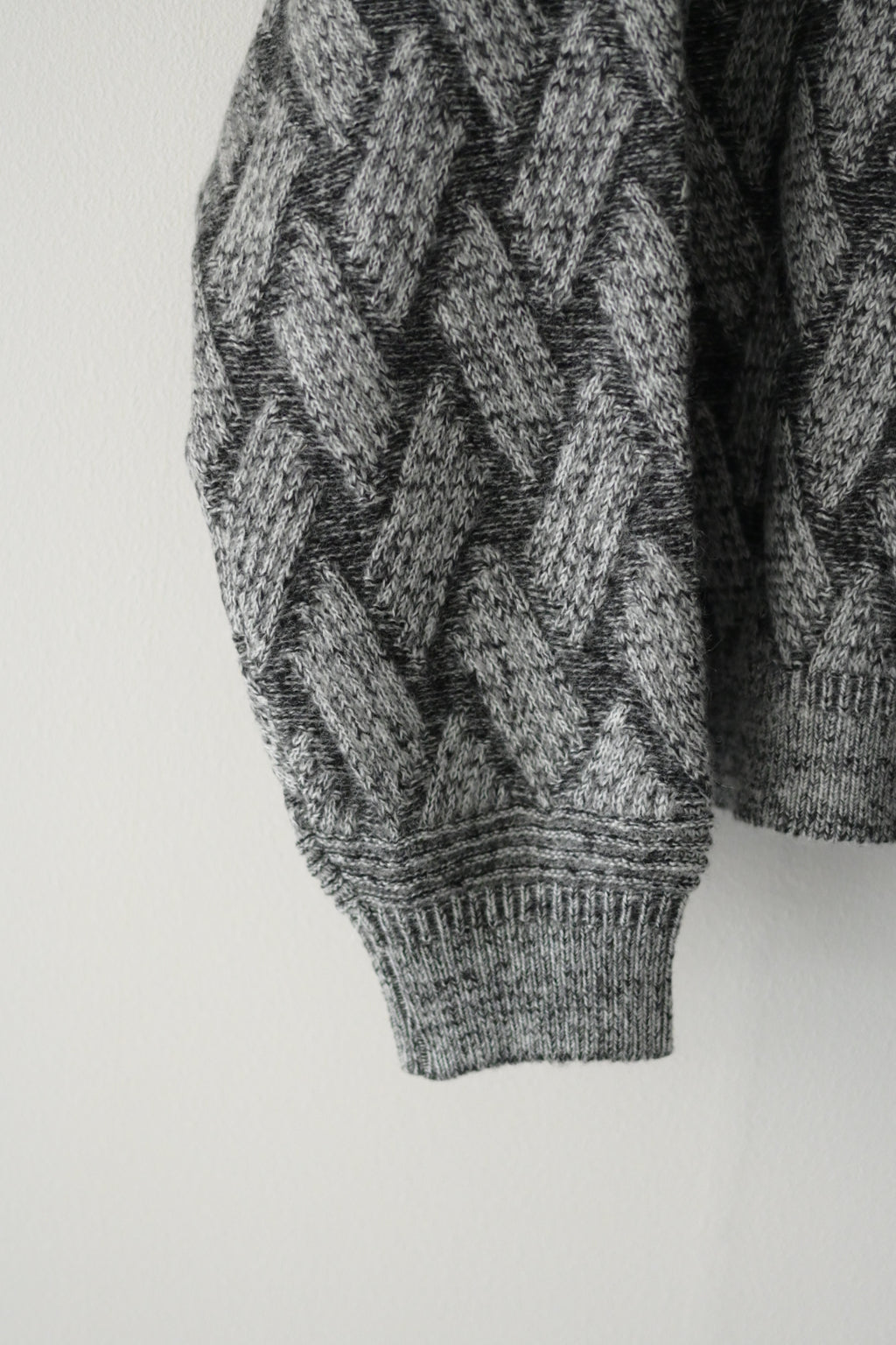 YASHIKI - Ochiba mohair Knit [MIX-GRAY]
