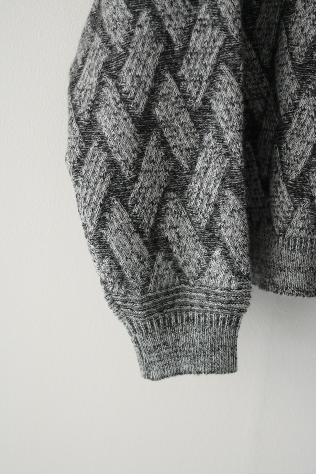 YASHIKI - Ochiba mohair Knit [MIX-GRAY]