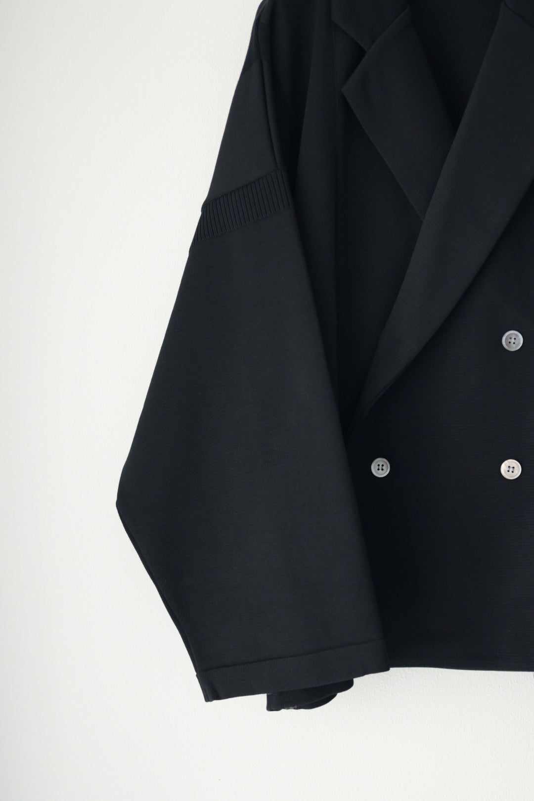 YASHIKI (ヤシキ) - Seion Short Double Jacket [BLACK]