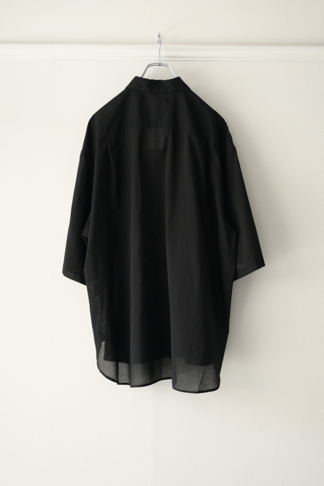 Blanc YM (ブランワイエム) - Supima Cotton Half Shirts [Black]