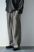 Blanc YM - Corduroy Relax Trousers