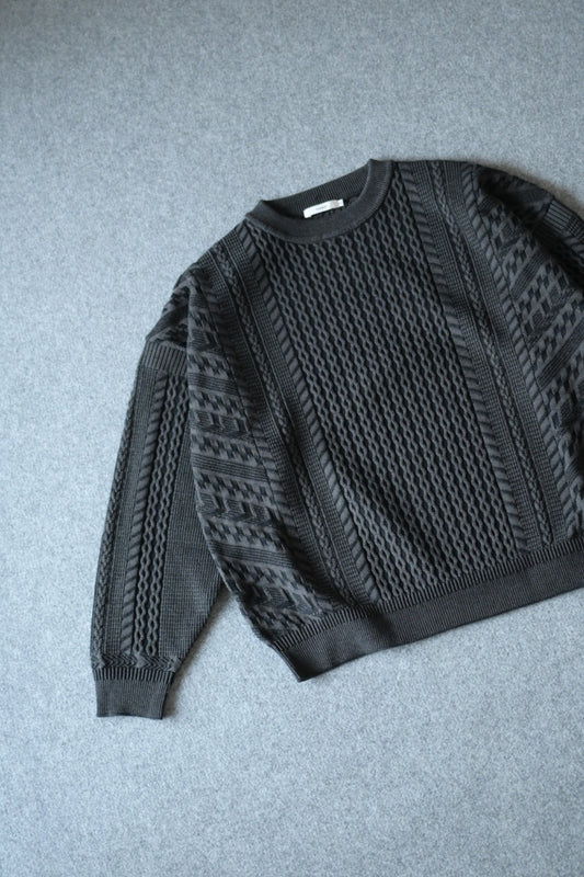 YASHIKI - Fubuki Knit [BLACK]