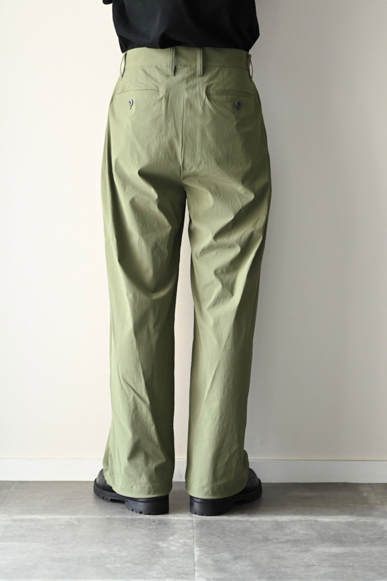 SAYATOMO - 1-Tack Nylon Trousers [KHAKI]
