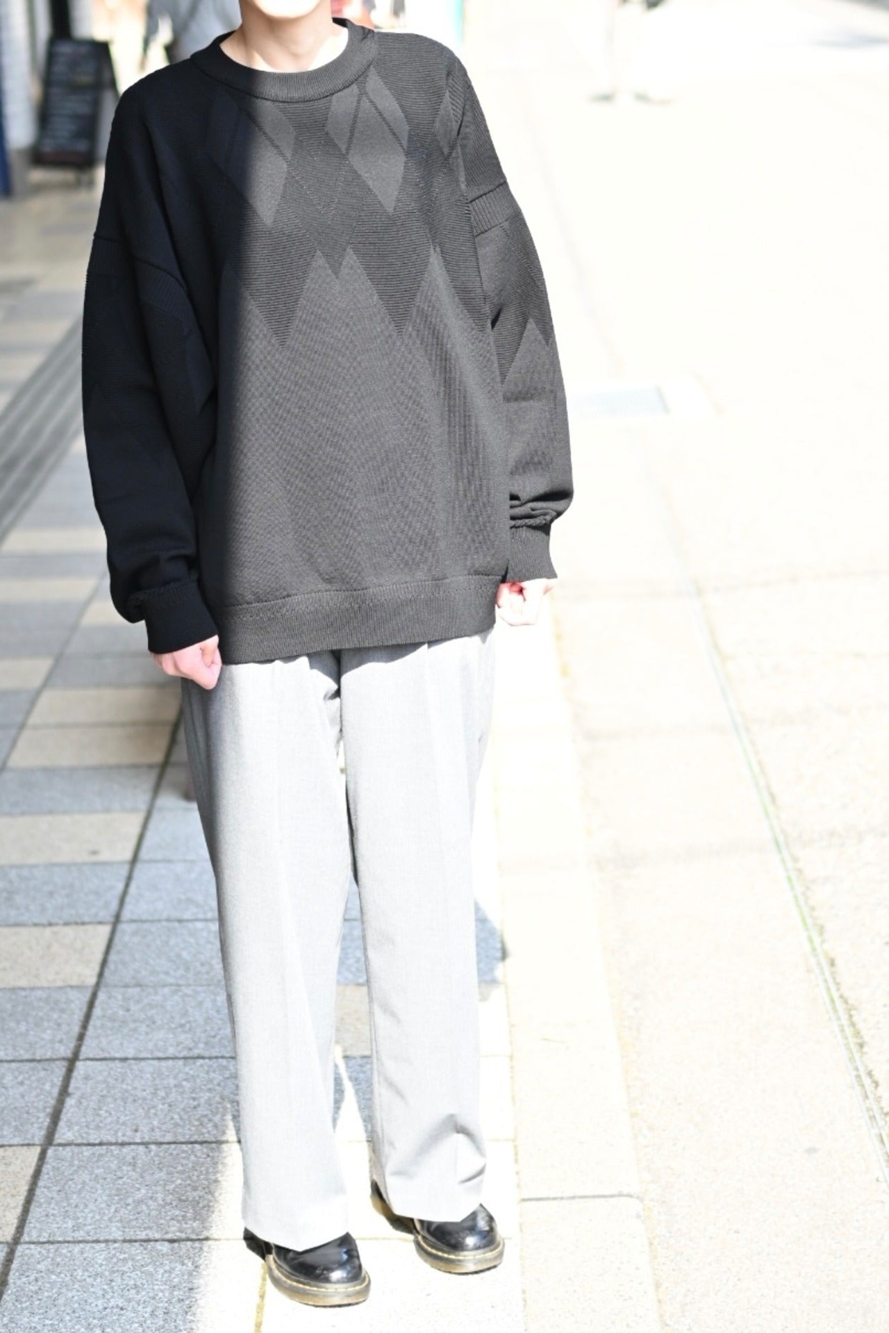 YASHIKI - Seika Knit [BLACK]