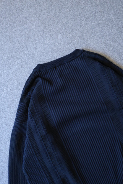 YASHIKI - Yukishiro Knit [DARK NAVY]